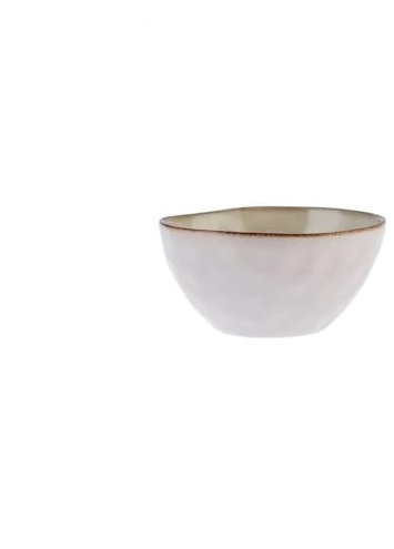 KARACA Aria Reactive Cereal Bowl/Soup Bowl, Beige Elegant Organic Design Kitchen Dining Room Outdoor Colours and Patterns, 16cm