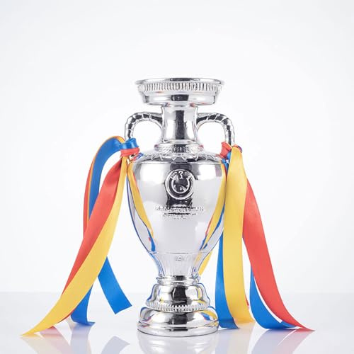 SUMESIRO European Italy win model Euro Cup trophy Football Replica Trophy Delaunay Trophy World Cup Soccer Fan Souvenir/Silver (Delaunay Trophy 16cm)