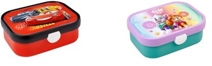 Mepal - Bento Box para Niños - Lonchera con Compartimento Bento y Tenedor - 750 ml - Multicolor