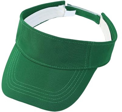 SRZYMJ Visor Cap Sonnenhut, Unisex Sonnenschild verstellbare Atmungsaktiv und Schweißabsorbierend Baseballhut Kappe Hut für Golf, Radfahren, Angeln, Tennis, Laufen GN2