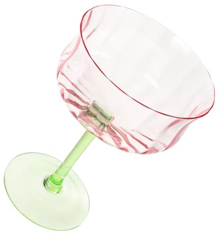 ROMISBABA Bicchiere Da Cocktail Vetro Decorativo Per Feste e Bar Bicchiere Da Vino Vintage Per Speciali