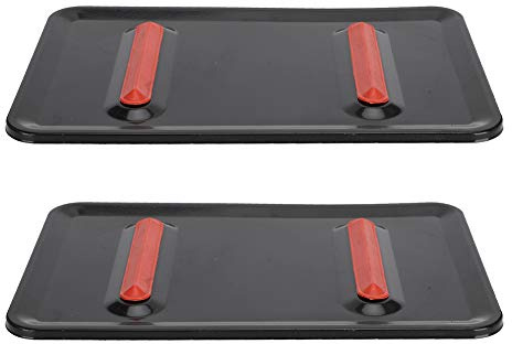 2PCs Ironing Board Iron Rest, Replacement Hot Iron Rest Pad Metal Heat Withstand Steam Iron Rest Plate Mat Stand for Home