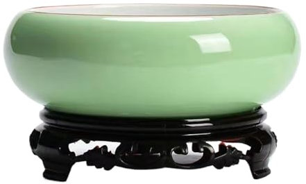 Ailan Elegante ciotola per ufficio, giardino interno, ciotola per balcone per interni, elegante decorazione per interni con acqua per piantare in casa, C, 16.5 * 15 * 6.5CM