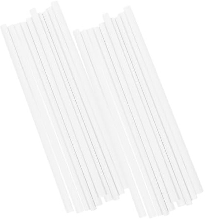 Healifty Set 20 Pezzi Barra Scorrevole in Plastica per Rilegatura Documenti A4 Raccoglitori Scorrevoli per Copertine Report Accessori per Ufficio e Scuola Protezione e Organizzazione