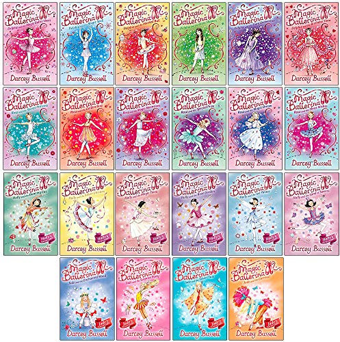 Magic Ballerina 22 Books Collection Set By Darcey Bussell (Delphie Series 1-6, Rosa Series 7-12, Holly Series 13-18, Jade Series 19-22)