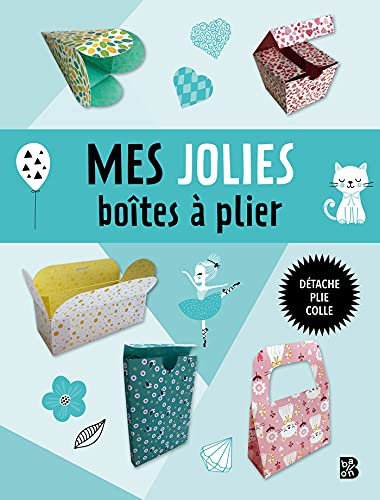 Mes jolies boîtes à plier (bleu)