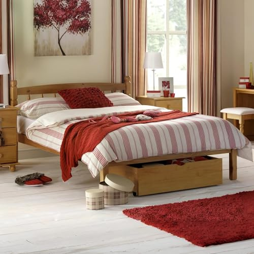 Julian Bowen Pickwick Bed, Pine, Double