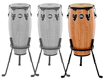 Meinl Percussion Headliner Series Conga, Hellbraun (HC12SNT-M) | 12 Zoll Conga, 8 mm Spannschrauben, 2 mm Spannreifen, Inklusive Zubehör, mit Büffelfell, Siam Eiche