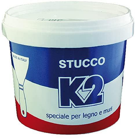 Stucco In Pasta Colorato 'K2' Stucco Colorato Per Mobili, Infissi E Muri. E' Inodore, Non Imputridisce, Quindi Sempre Pronto All'Uso. Specifico Per Pareti Interne.