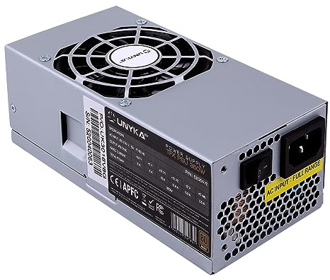 UNYKAch Fuente de Alimentación TFX 350W 80 Plus Bronze, con Ventilador de 80 mm Ultra Silencioso