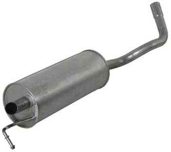 ASMET 21.037 Endschalldämpfer Kompatibel mit SKODA ROOMSTER 5J 6Q7253609G