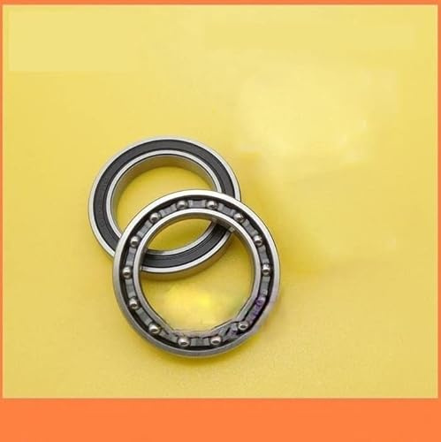 Comcapy 2/10 stücke MR25376 6805N-RS 6805N 6805-RD 25376 Kugellager 25x37x6mm Fahrrad Tretlager Reparatur Lager for HT2 BB51 GCR15 BB86 25 * 37 * 6 (Color : ABEC-1, Size : 25376 2PCS)