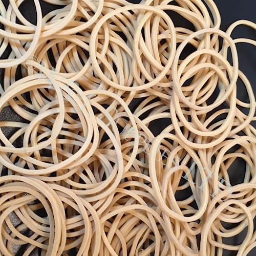 Rubber Bands No.14 50mm x 1.5mm Colour Natural 1lb/454g