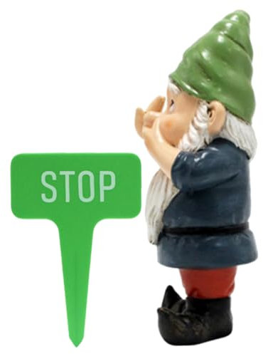 Toddmomy Décoration de Jardin Extérieure et Fête de Noël Nain de Jardin en Résine, Ornement Créatif et Délicat pour Aménagement Paysager, pour Terrasse