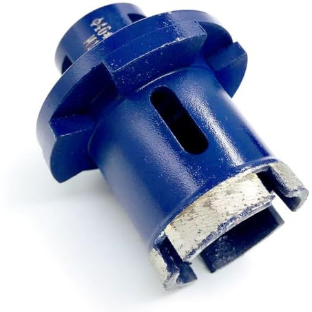 UNIDS 40-60 mm Diamante Doble Capa Perforadora M14 Roscado Cuenca Perforación Tubería de Agua Fregadero Mármol Cerámica Baldosa Cuenca Broca, 40,60 1 UNIDS