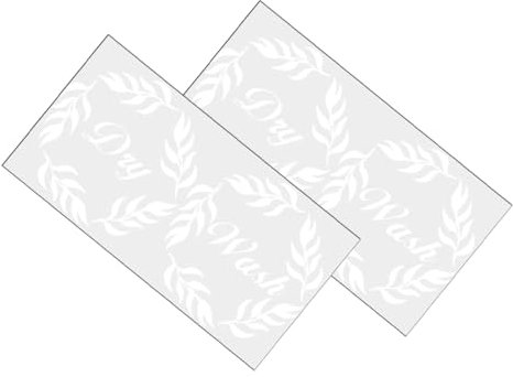 Housoutil 2stücke Waschmaschinenaufkleber Waschen Trockenen Design Aufkleber Dekorative Decals Aufkleber Für Waschmaschinen Kunstaufkleber Für Waschküche Heimdekoration Wanddeko