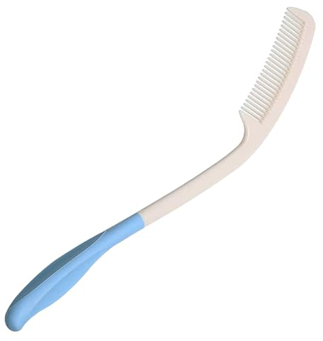 Juego De Peines - Peine Con Mango Ergonómico | Peeine Metálico Para Mascotas De Pelo Largo | Peiine Largo Suave Multiuso | Cepillo Con Cojín De Aire | Cepillo Elegante Para Depilación