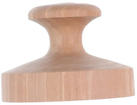 INOOMP Wooden Cake Press for Baking Easy to Use and Clean for Making Buns Cookies and Cupcakes for Home Cooking and Festive Gatherings Wooden Material
