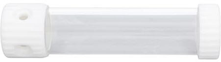 SUNGOOYUE Tanque Cilíndrico de Refrigeración por Agua, Fácil de Usar, Construcción Duradera, Tanque de 515 Ml, para Uso a Largo Plazo (WHITE)