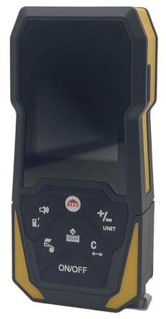 Miangerrn Handheld Laser Tape Measure 2-in-1, 40m Laser Distance Meter with 3.5m Tape Measure, Digital Measuring Tool, Black and Yellow