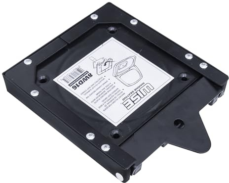 Wise Quick Disconnect Sitzhalterung für Standard-Sitzdrehgelenk, 17,8 cm Bootssitz Hardware, Schwarz, 18 cm