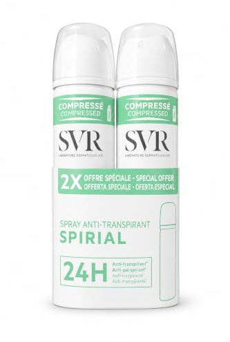 Deodorant Anti-transpirant Intense 48h Spray 2x75ml Svr