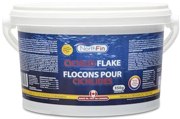 Northfin Cichlid Flake Formula Premium Fish Food, 12.3 oz (350 g) Container