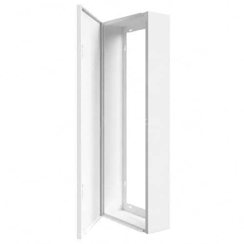 Coffret d'habillage pour tableaux électriques en acier blanc - H 1040 x L 340 x P 140 mm - Ref. RCH500 - Marque ATOLE