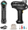 Tyre Inflator electric car pump - Portable Digital Tyre Pump with Nozzle Adaptors for Car Motorcycle Bicycle