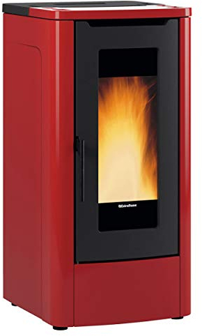 Extraflame 1284150 Teorema Plus Pelletofen Stahl Bordeaux/A+