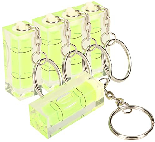 KOTARBAU® Lot de 5 niveaux à bulle comme porte-clés pratique