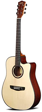 Alysée - A120-CE-N - Chitarra acustica elettrificata Dreadnought-Cutaway