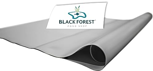 Black Forest Pond Shop Teichfolie 1mm Sika® perlgrau | Teichfolie 4 x 8 m | Made in Germany DIY für Teich, Schwimmteich & Gartenteich - Teichfolie 8 x 4 m