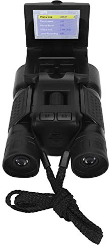Telescopio Per Binocolo, Telecamera Per Binocolo Digitale Fotocamera Pe elescopio Display LCD da 2,4 Pollici Videoregistratore Binocolo Digitale con Fotocamera Per Guardare Uccelli Partita di Calcio