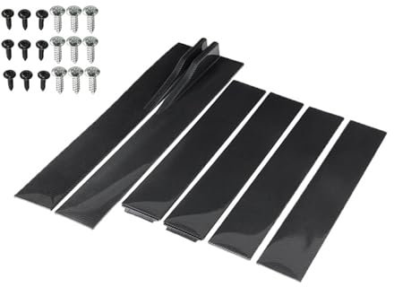 Auto Schweller Seitenschweller Für Ford Für Mustang Für Focus RS ST Für Fiesta Für Mondeo Universal Auto Seite Röcke Verlängerung Rocker Panels Lip Stoßstange (Farbe : 2m Carbon Fiber)