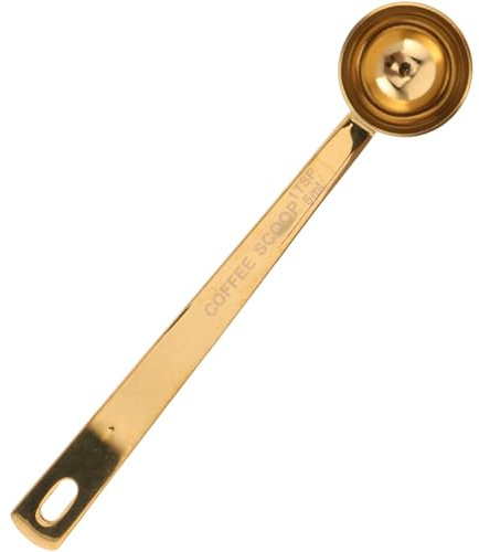 Yardwe Kaffeelöffel Edelstahl 304, 5 Ml Messlöffel Mit Langem Griff Präzise Dosierung Für Kaffee Und Milchpulver Küchenutensil Für Kaffeepulver Und Desserts