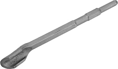 EMUKOEP Ciseau à Carrelage, Burin à Rainurer et à Enlever la Maçonnerie, Durable pour L'enlèvement de Carrelage, le Rainurage et la Coupe, Idéal pour les Rénovations (En forme de U)