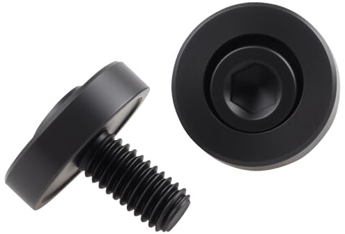 2pcs M6x18 Lock Screw Bolt and Outer Flange 265674-6 Replacement Clamping Set Compatible with for Makita Multitool Models BTM40, BTM50, DTM50, TM3000C