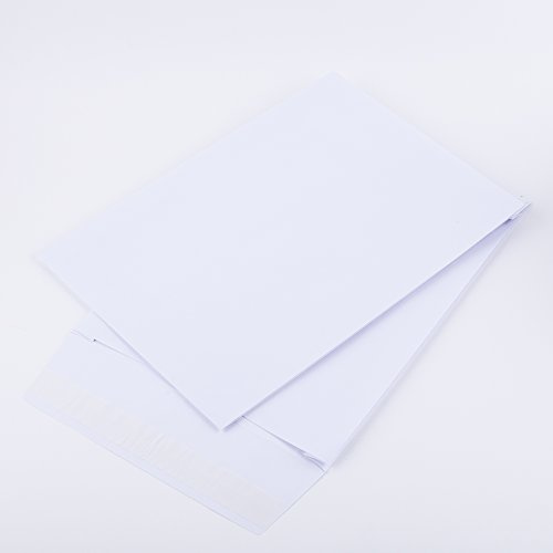 Faltentaschen DIN C4 229 x 324 x 40 mm weiß 140g/m² mit Falte 40 mm ohne Fenster (381230)(100)