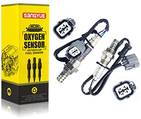 Sangyue 2X Oxygen Sensor 1 & 2 for 1998 1999 2000 2001 2002 Honda Accord 2.3L Upstream + Downstream Only fit F23A1 & F23A5