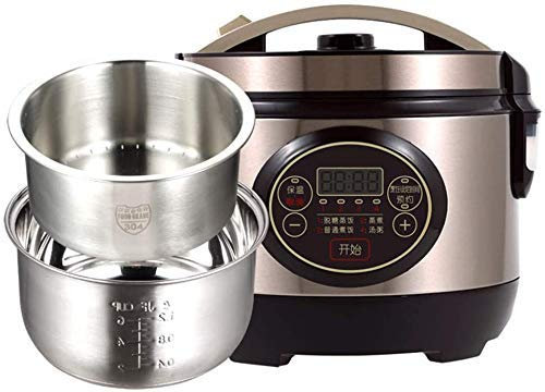 Sac de pique-nique A Rice Cooker programmable intelligente vapeur 3L faible teneur en sucre sur l'élimination numérique multicuiseur Avec Pot antiadhésives Intérieur amovible Fonction minuterie et d'e