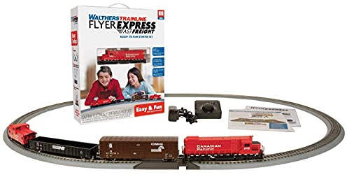 Spur H0 - Walthers Startpackung Burlington Canadian Pacific