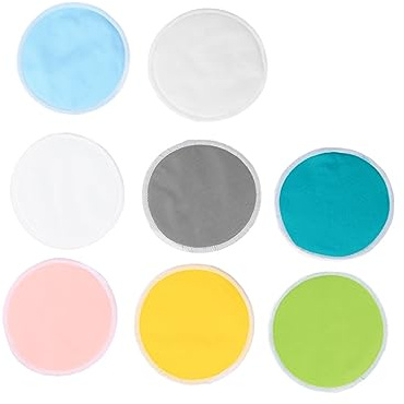 Kisangel 16pièces Lot De Coussinets Allaitement Réutilisables Anti-fuites Et Lavables Pour Soutien Avec Doublure Douce Et Absorbante