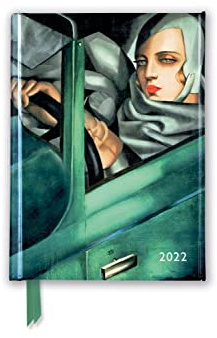 Tamara de Lempicka – Autoporträt – Taschenkalender 2022: Original Flame Tree Publishing-Pocket Diary [Taschenkalender]