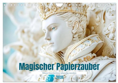Magischer Papierzauber (Wandkalender 2026 DIN A4 quer), CALVENDO Monatskalender: Wenn Geschichten lebendig werden (CALVENDO Hobbys)