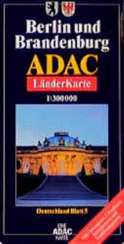 ADAC Karte, Berlin und Brandenburg