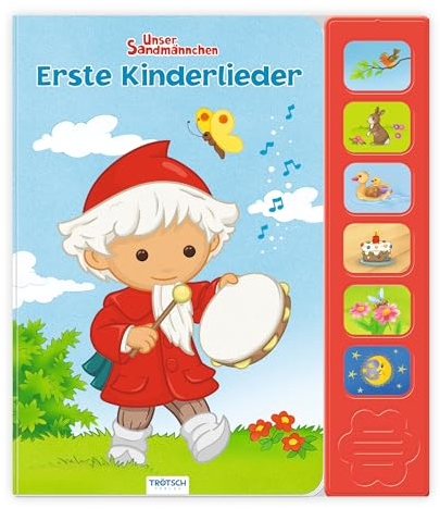 Trötsch Unser Sandmännchen Soundbuch Erste Kinderlieder: Soundbuch Beschäftigungsbuch Liederbuch