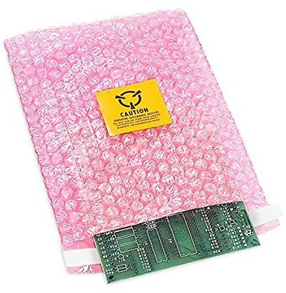 25 piezas sobre bolsa de burbujas de aire Antiestático a cierre adhesivo 20 x 30 cm
