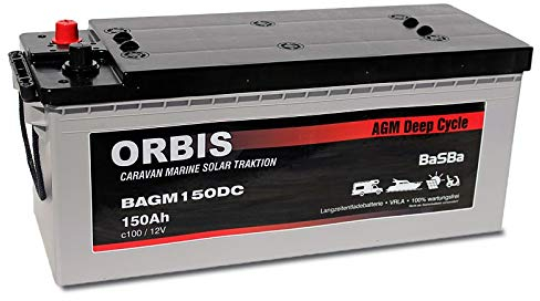 Orbis BAGM150DC AGM Deep Cycle 150Ah 12V