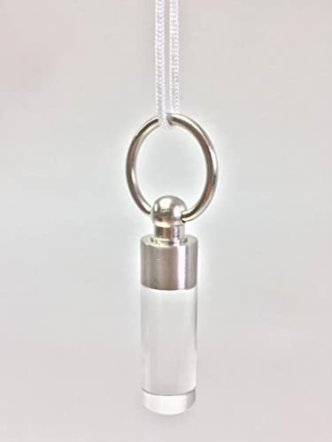 TENDICORDA PLEXIGLASS E ACCIAIO TENDA FIOCCO MODERNO FIOCCHI TENDICORDA POMOLI PER TENDE TENDIFILO BASTONE TENDA POMELLO ACCESSORI TENDAGGI TENDICORDE TENDE BASTONE PER TENDA (ACCIAIO SATINATO)